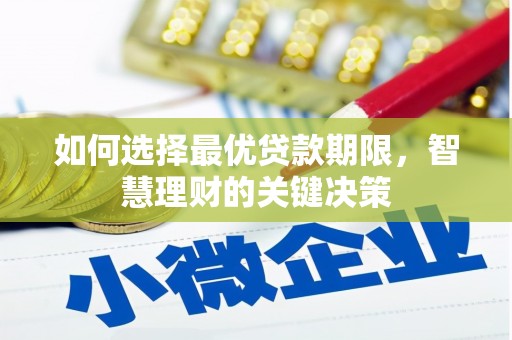 临潭如何选择最优贷款期限，智慧理财的关键决策