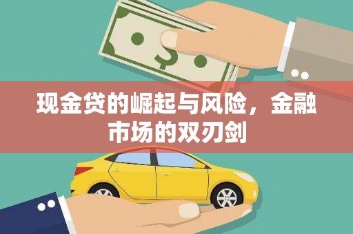 茄萣现金贷的崛起与风险，金融市场的双刃剑