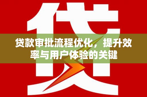 凤县贷款审批流程优化，提升效率与用户体验的关键