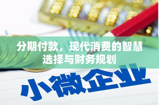 安乡分期付款，现代消费的智慧选择与财务规划