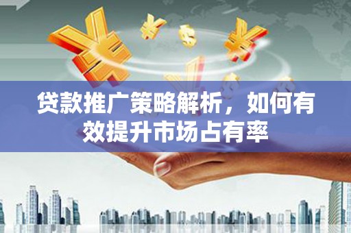 昆明贷款推广策略解析，如何有效提升市场占有率