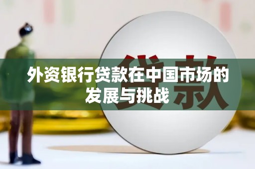 桑日外资银行贷款在中国市场的发展与挑战