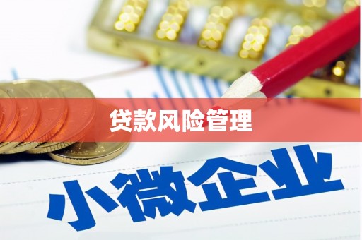 吕梁贷款风险管理