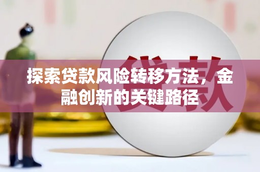 民雄探索贷款风险转移方法，金融创新的关键路径