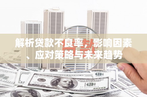 高碑店解析贷款不良率，影响因素、应对策略与未来趋势