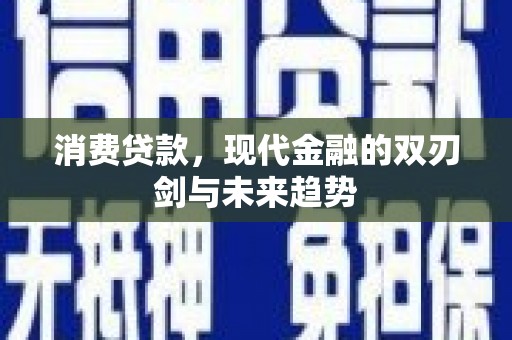 田林消费贷款，现代金融的双刃剑与未来趋势