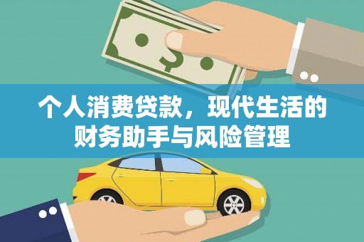 新泰个人消费贷款，现代生活的财务助手与风险管理