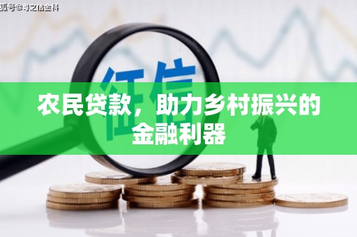 黄骅农民贷款，助力乡村振兴的金融利器