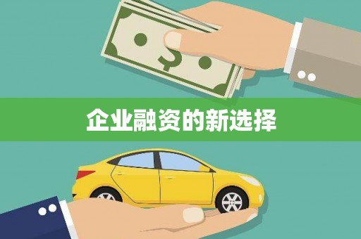 港南企业融资的新选择