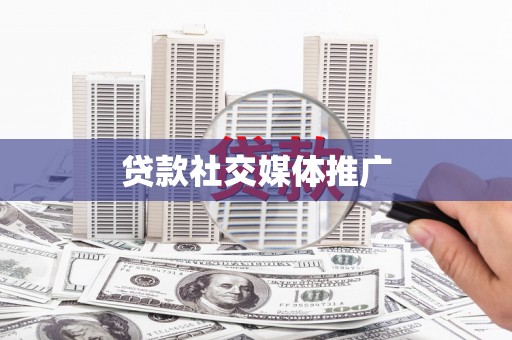 高阳贷款社交媒体推广