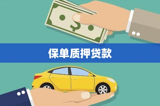 秭归保单质押贷款
