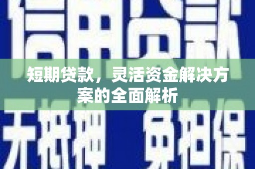 宝兴短期贷款，灵活资金解决方案的全面解析