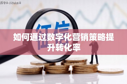 三湾如何通过数字化营销策略提升转化率