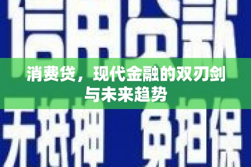 黔西南消费贷，现代金融的双刃剑与未来趋势