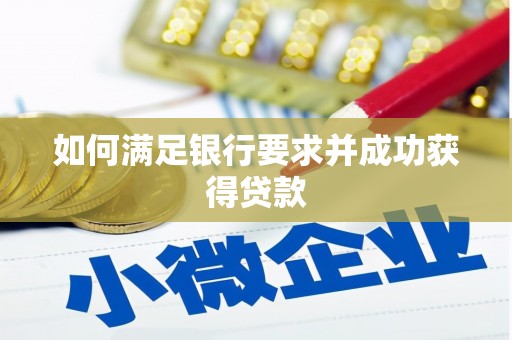 岳麓如何满足银行要求并成功获得贷款